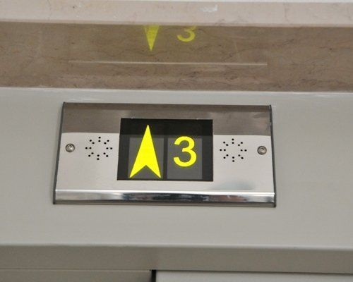 schermo di un ascensore