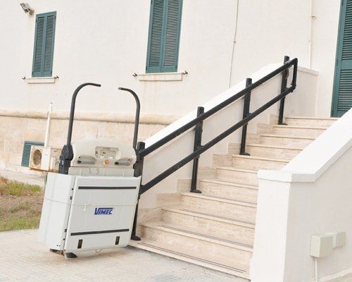 montascale esterno