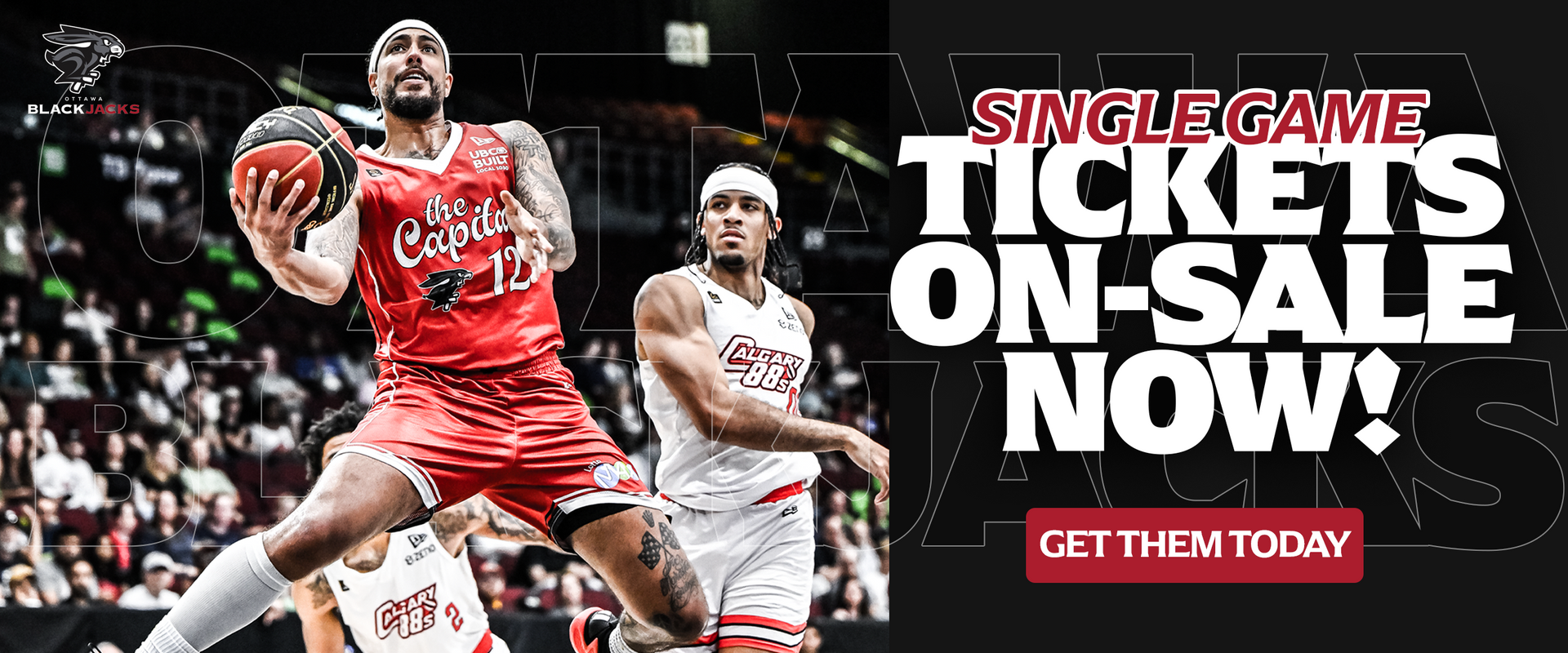 Ottawa BlackJacks - Single Game Tickets - Presale - March 23rd