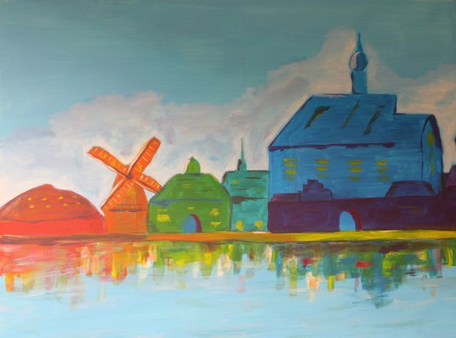 schilderij harderwijk