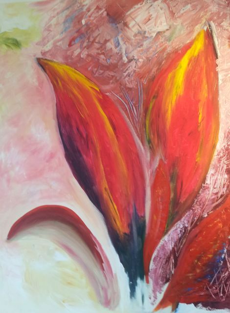 workshop tulpen schilderen met acrylverf