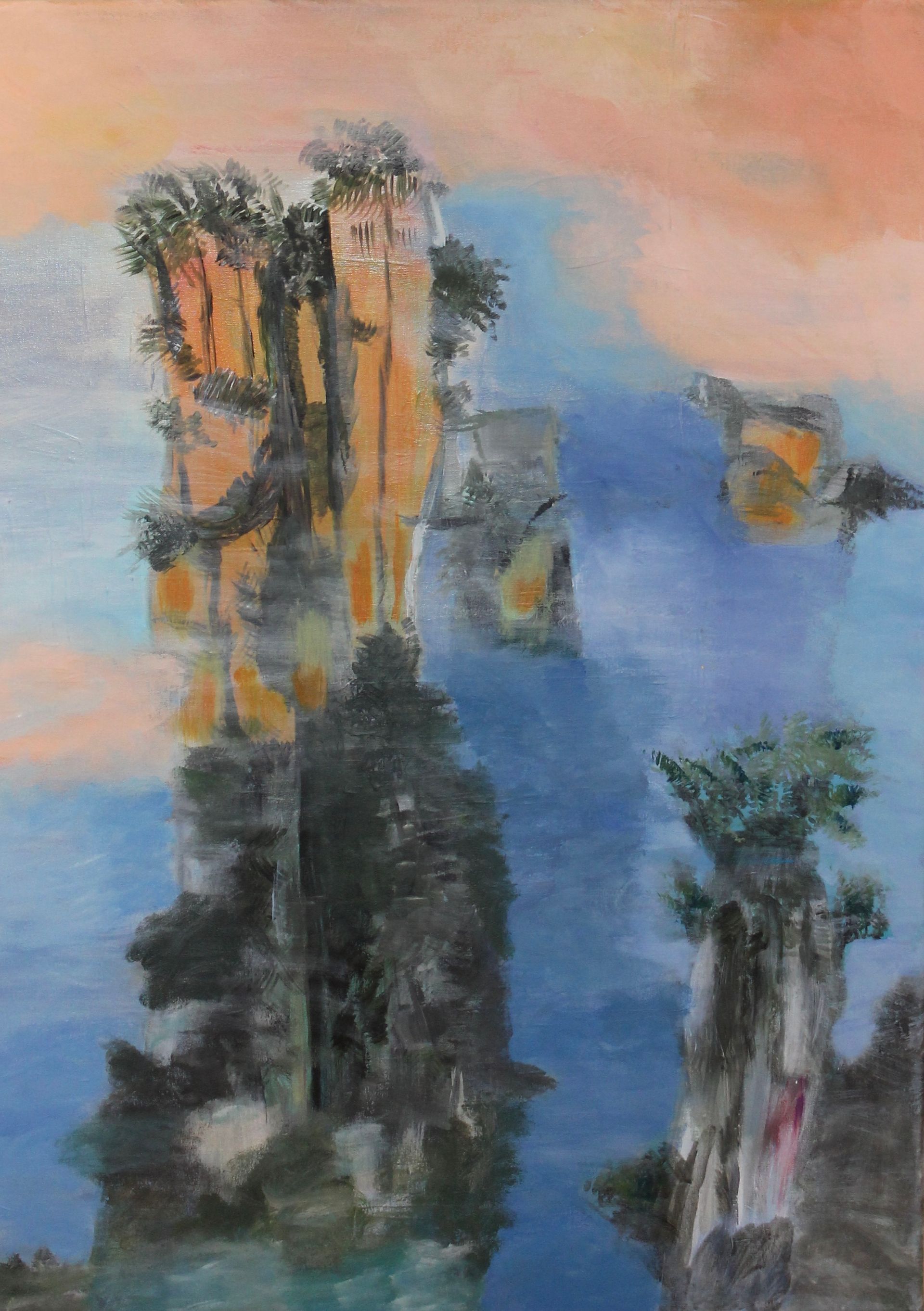 eindwerk china avatar schilderij