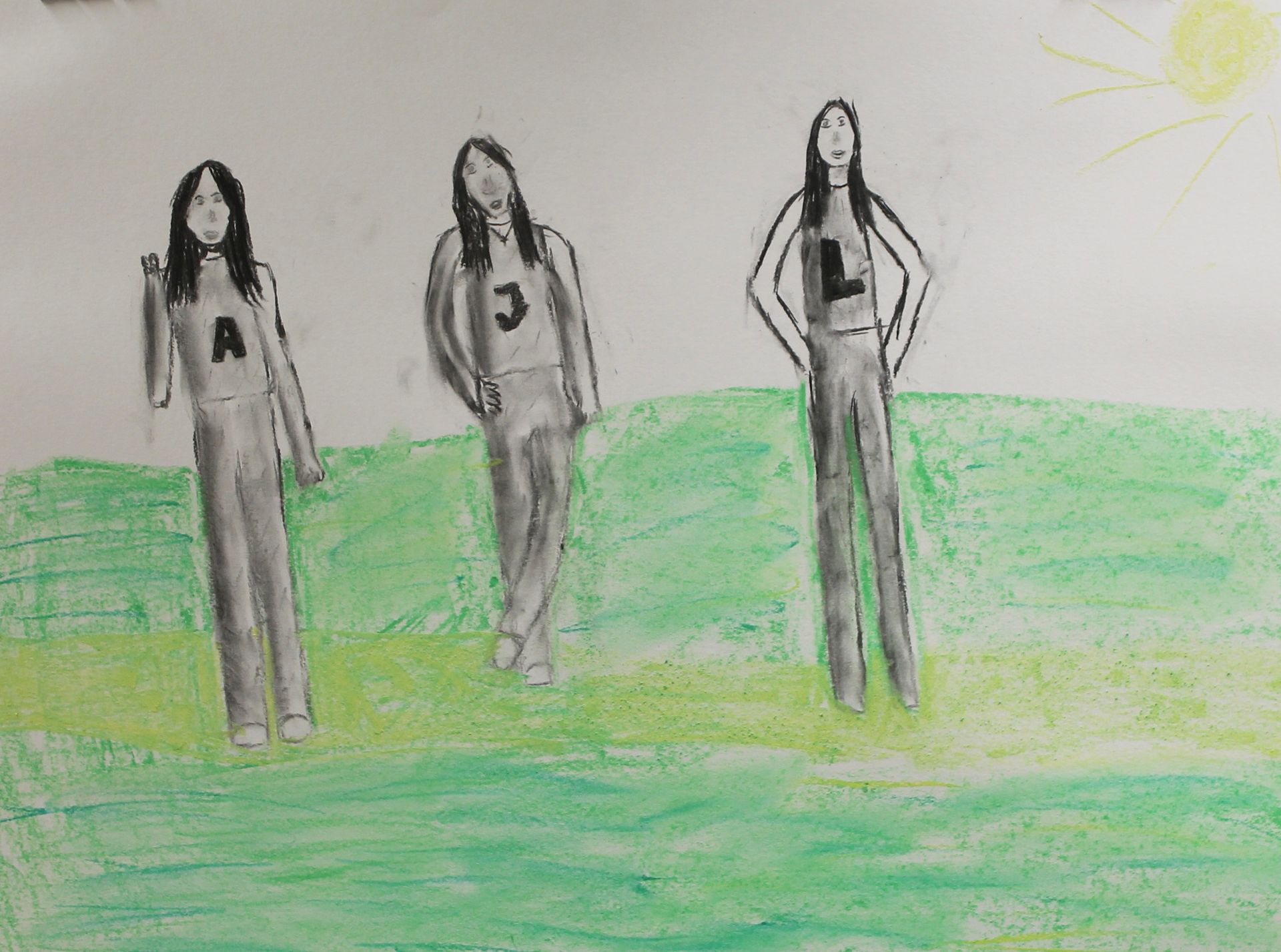 tekenen met houtskool