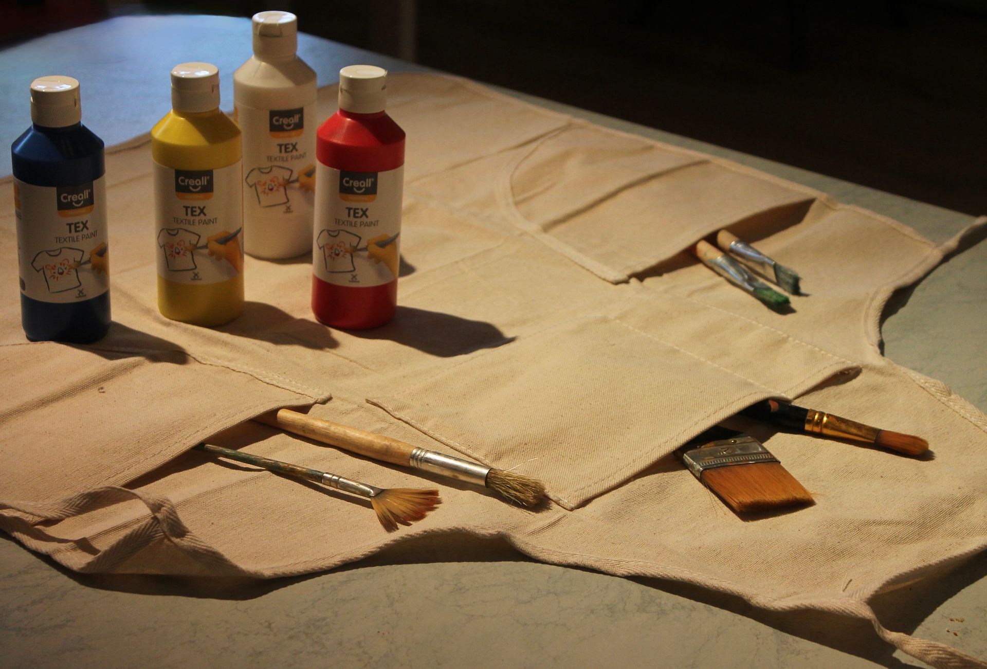 Schort beschilderen voor jezelf of om iemand cadeau te doen