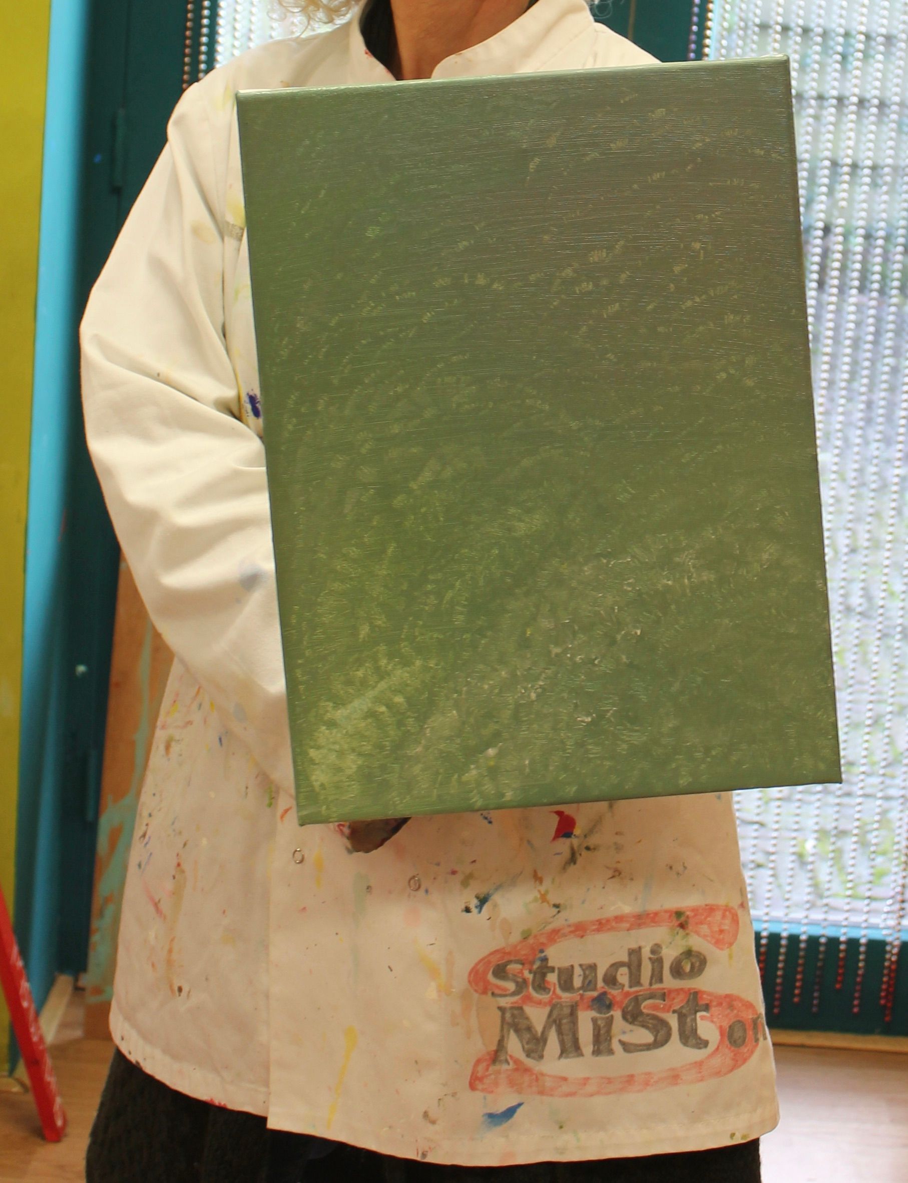 workshop acrylverf achtergrond