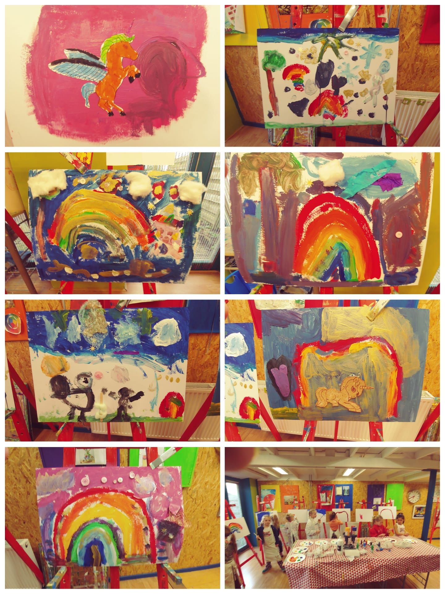 schilderworkshop met acrylverf