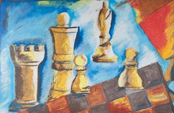 tekenworkshop met oliepastel