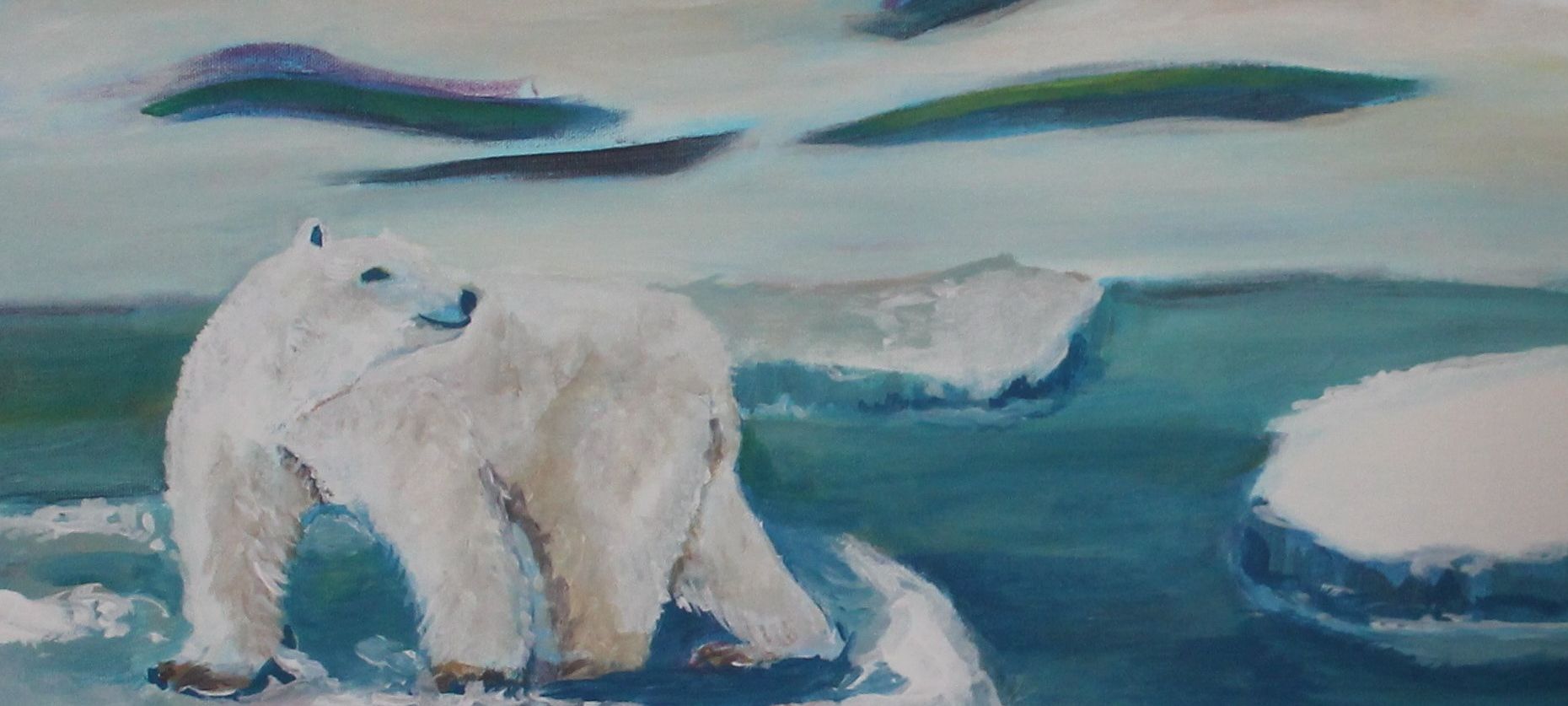 Workshop de ijsbeer schilderen bij Studio MiSt in Harderwijk