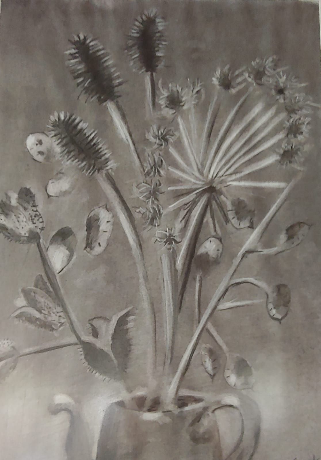 Herfstworkshop in de herfstvakantie met houtskool