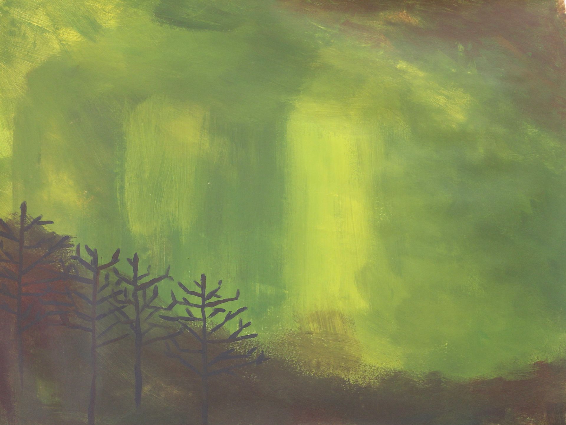 compositie maken en schilderen bij Studio MiSt