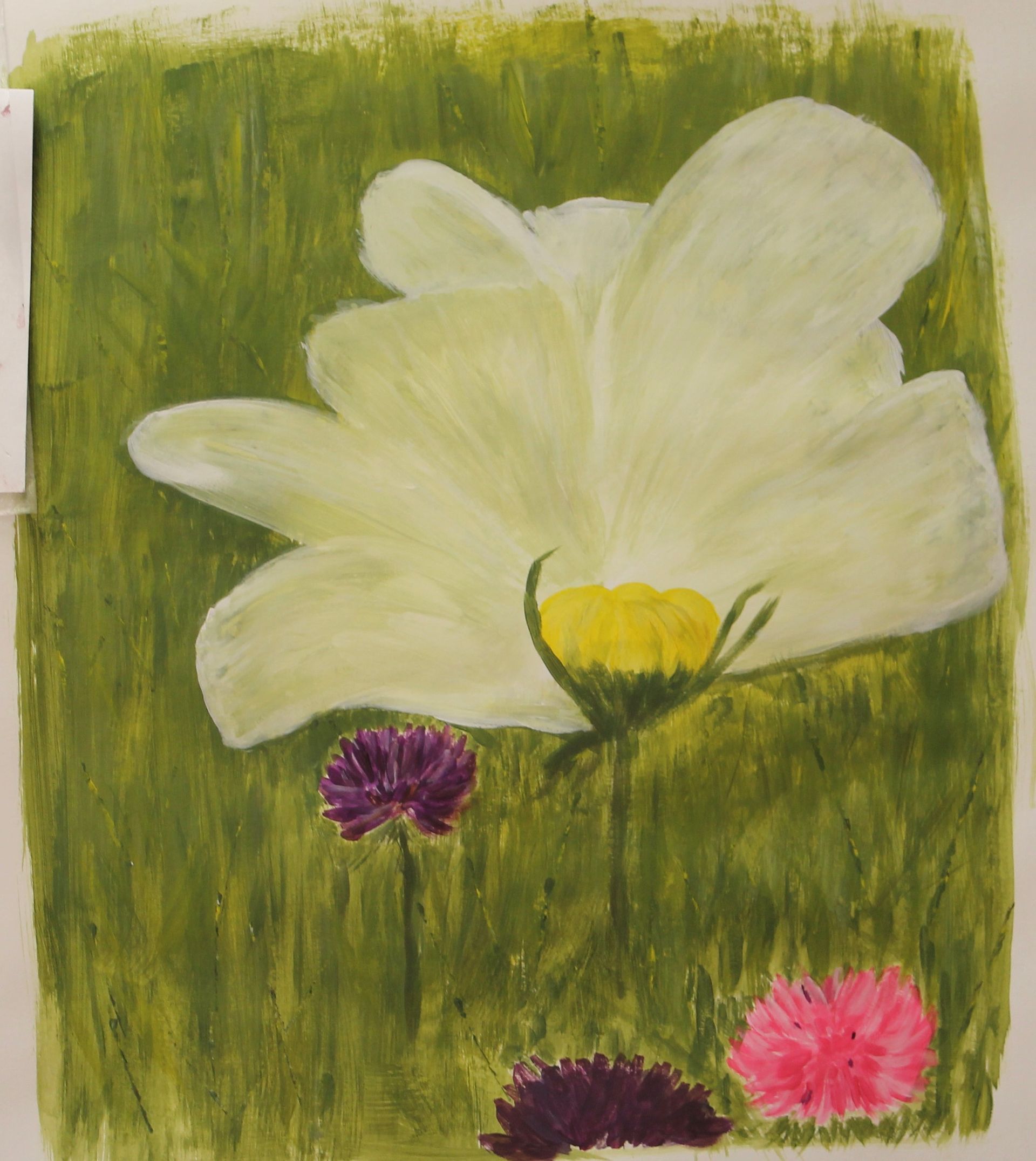 compositie maken en schilderen bij Studio MiSt