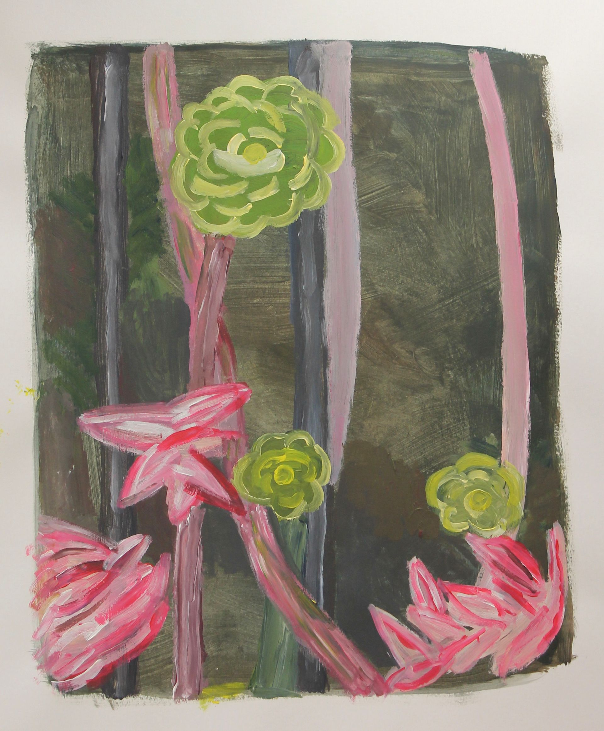 compositie maken en schilderen bij Studio MiSt