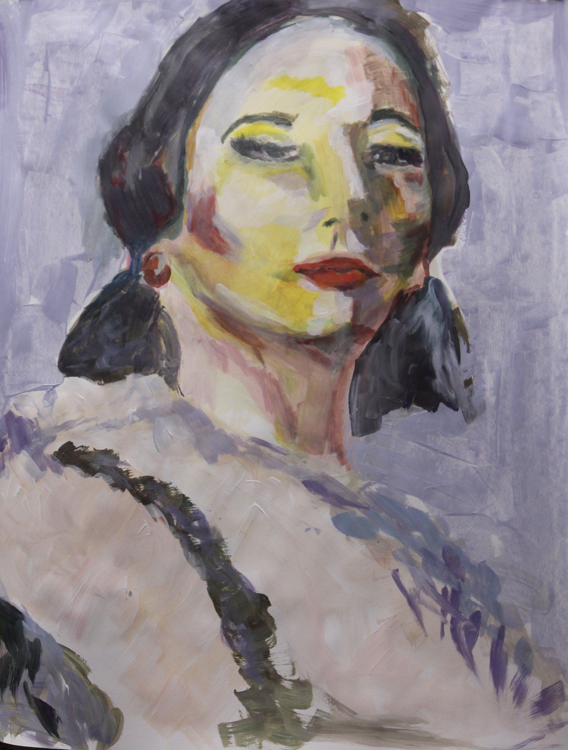 schilder een portret