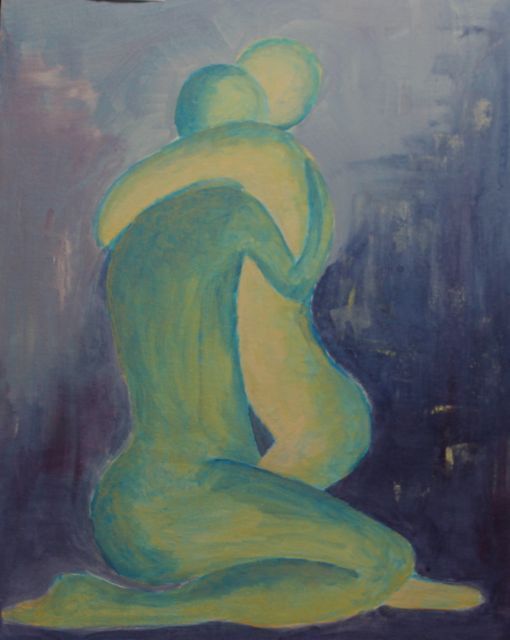 schilderij figuur