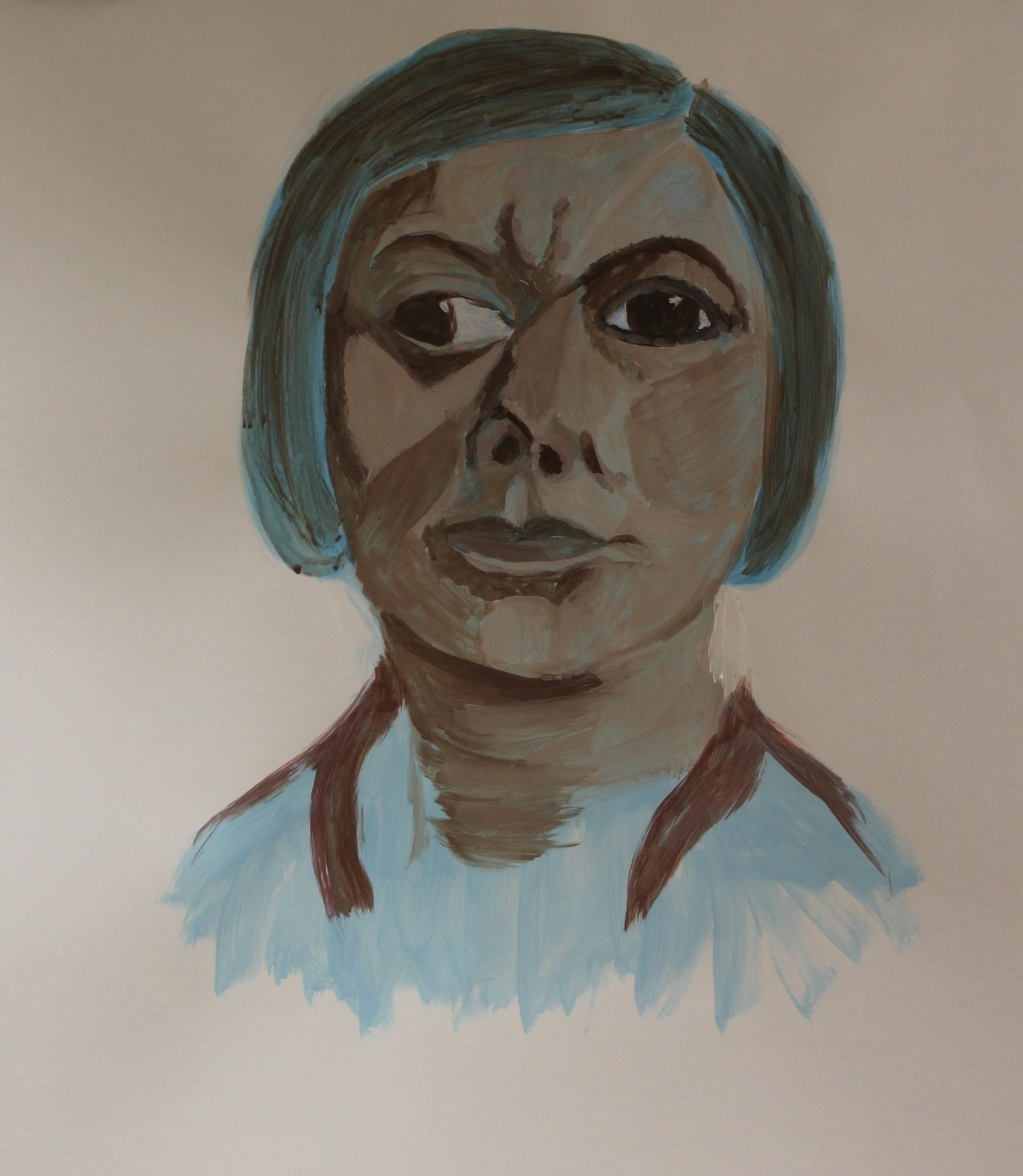 portret van een schilder