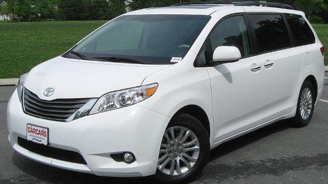 Stock photo of a Toyota Sienna XLE