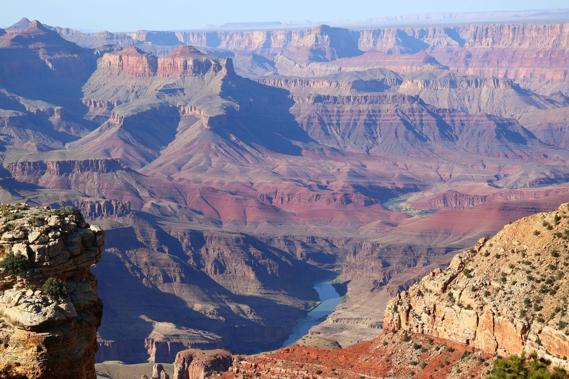 Grand Canyon cliffs and Colorado River landscape in northern Arizona.