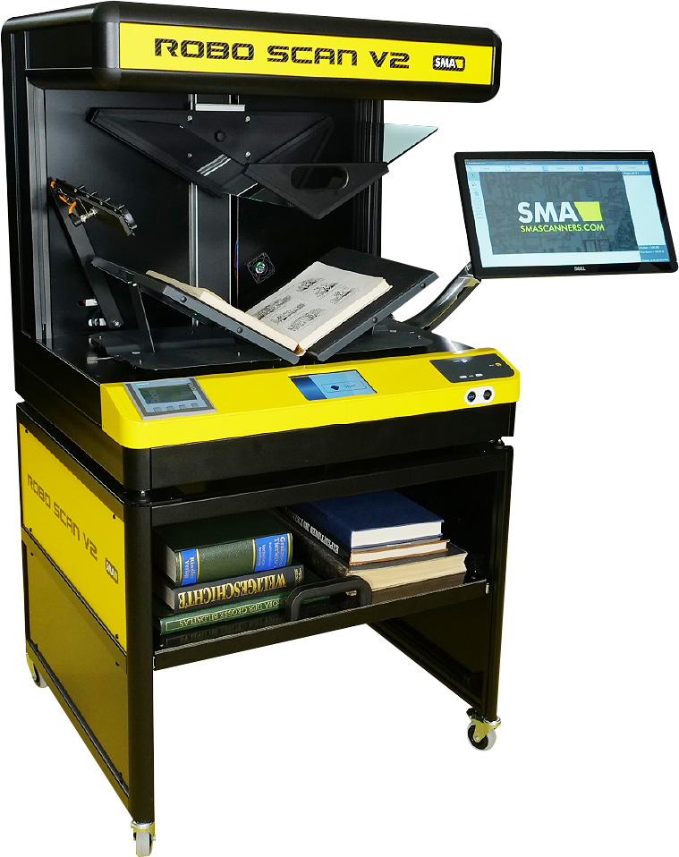 SMA Australia robotic book scanner