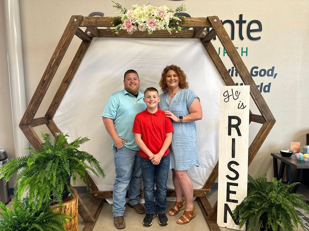 Kelby, Erin, and family Winberry of M&W Outdoor Services in NWA