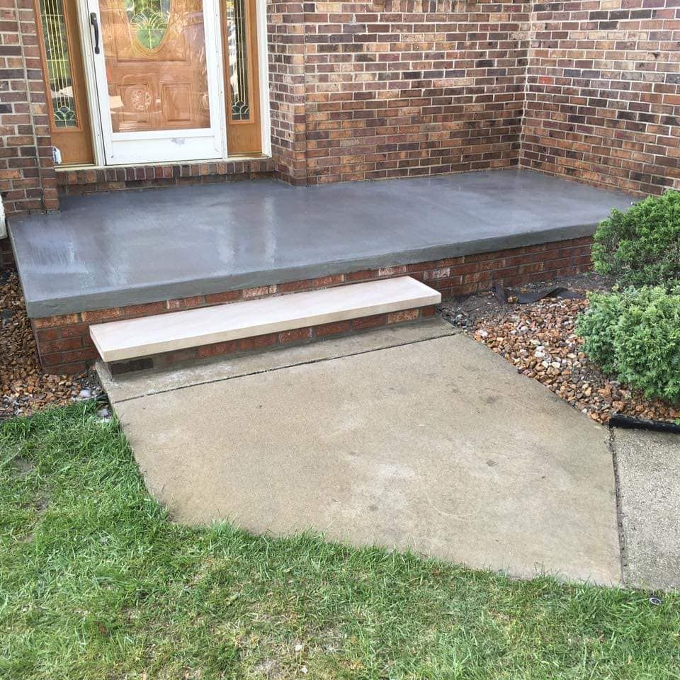 Porch Repair — Sterling Heights, MI — Brick by Brick Masonry Repair & Design, LLC