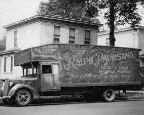 Antique moving services truck in Syracuse, NY