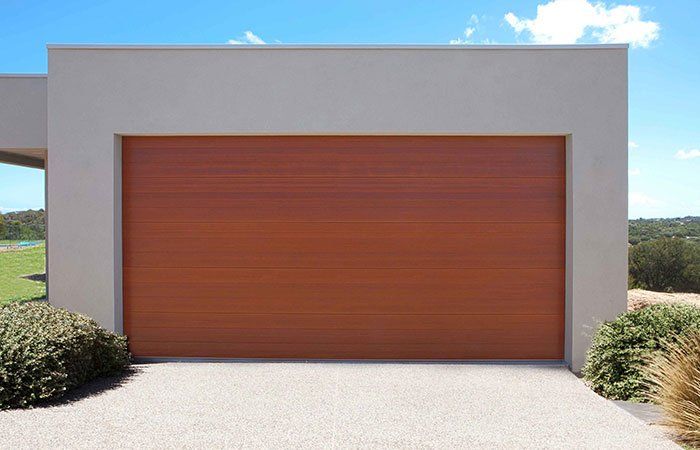 Wood Style Garage Door