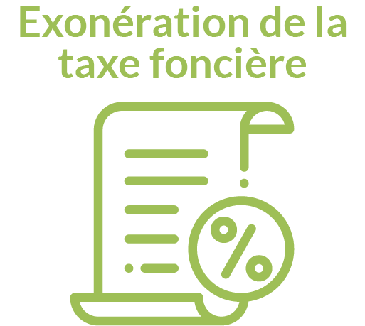 Une icône d'un morceau de papier avec un symbole de pourcentage dessus.