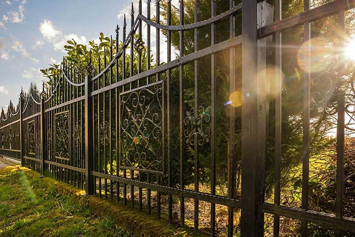 
Wrought Iron Fence