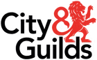 City & Guilds logo with black text and a red lion.