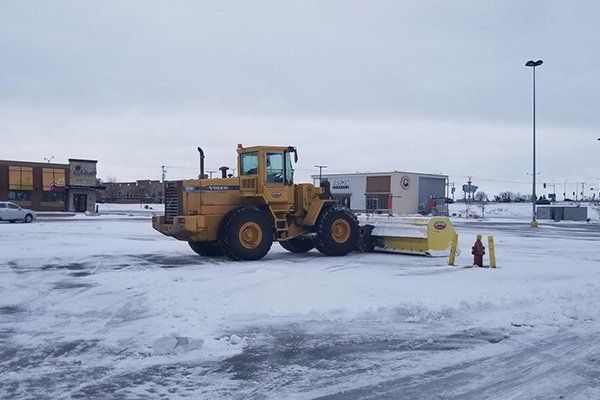 Snow Plow Truck — Eden, WI — Baumhardt Sand & Gravel, Inc.