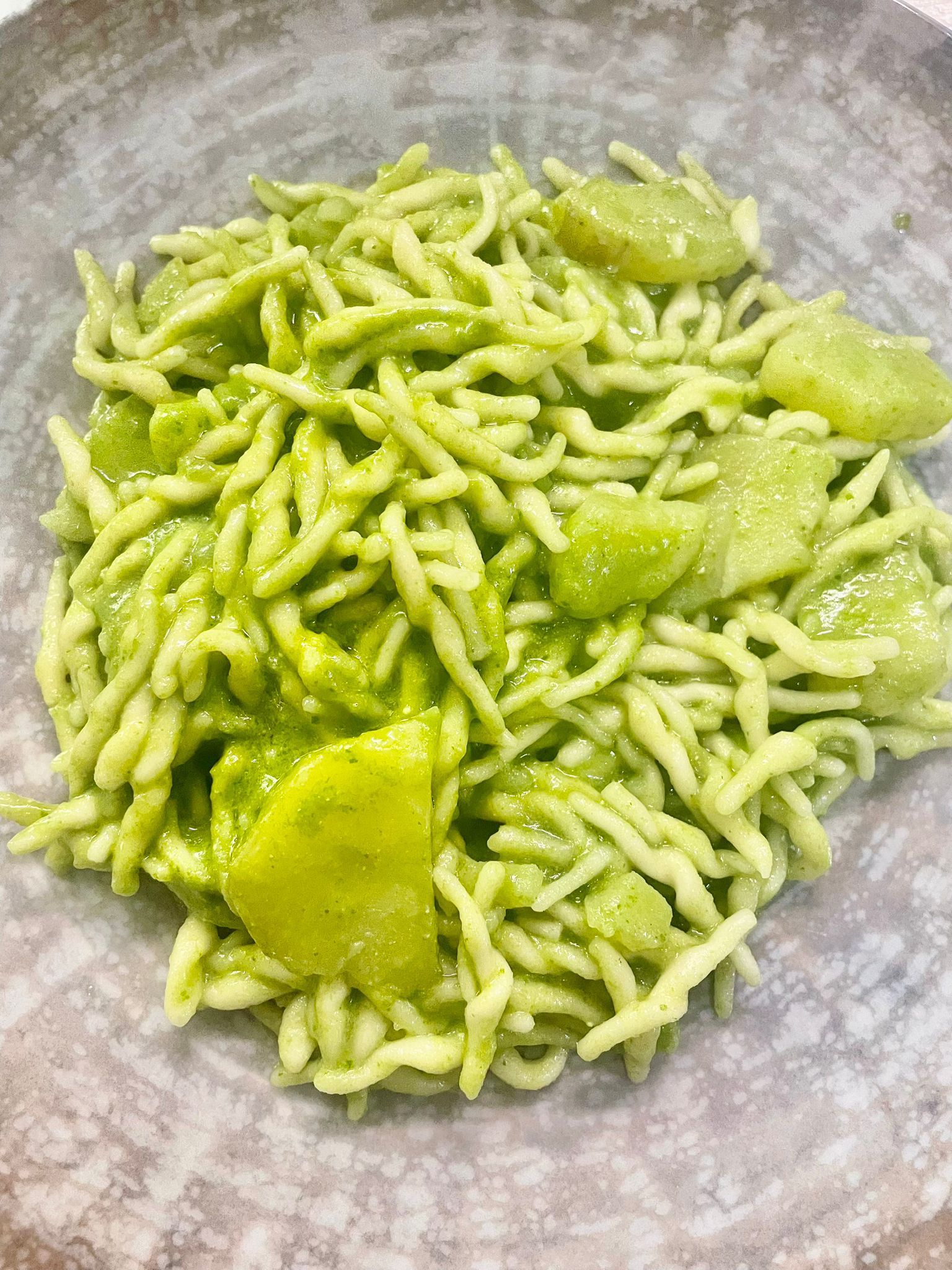 Trofie al pesto ligure
