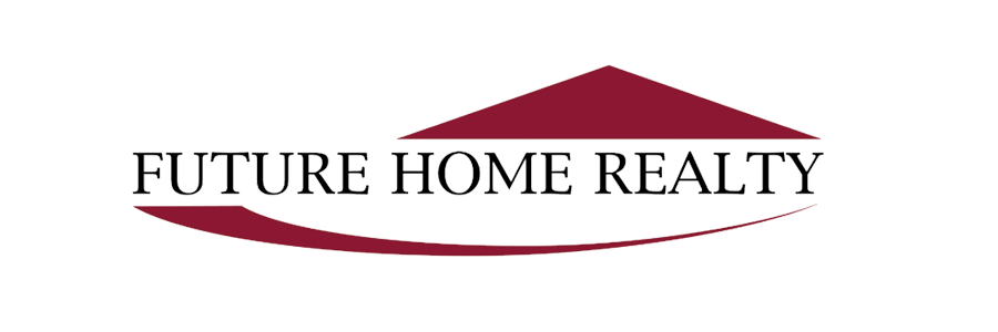 A logo for a real estate company called future home realty.