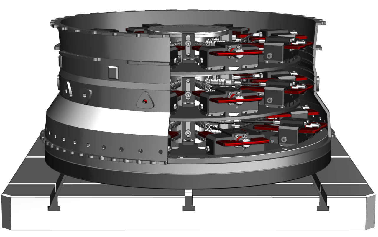 Modular clamping system for flexible floating clamping
