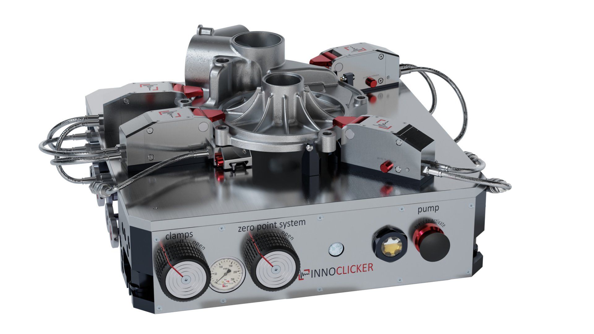 Spannvorrichtung für automatisierte Bearbeitung