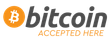 Bitcoin logo with 