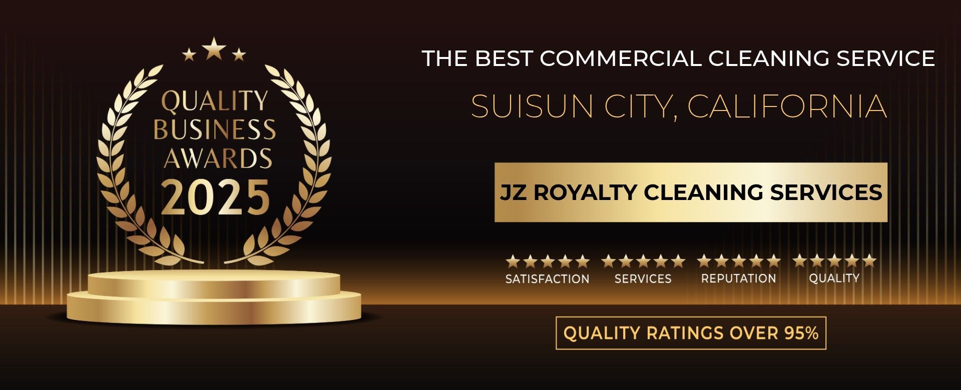 Gold award logo for 2025 