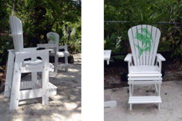 Bar Stool Type Of Chair — Ruskin FL  — Tampa Crosstie and Landscape Supply, Inc