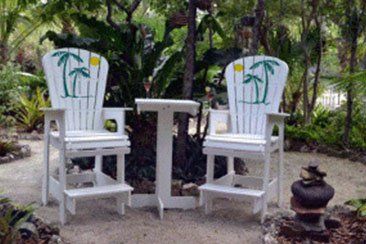 Two Bar Stools And One Bar Table — Ruskin FL  — Tampa Crosstie and Landscape Supply, Inc