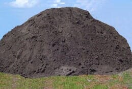 Pile Of Top Soil — Ruskin FL  — Tampa Crosstie and Landscape Supply, Inc