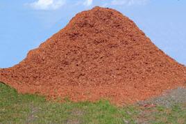 Red Mulch Special — Ruskin FL  — Tampa Crosstie and Landscape Supply, Inc