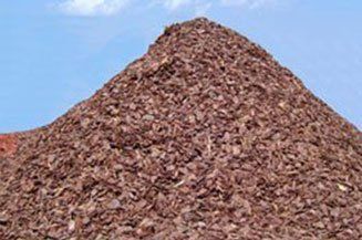 Pile Of Pine Bark Nuggets — Ruskin FL  — Tampa Crosstie and Landscape Supply, Inc