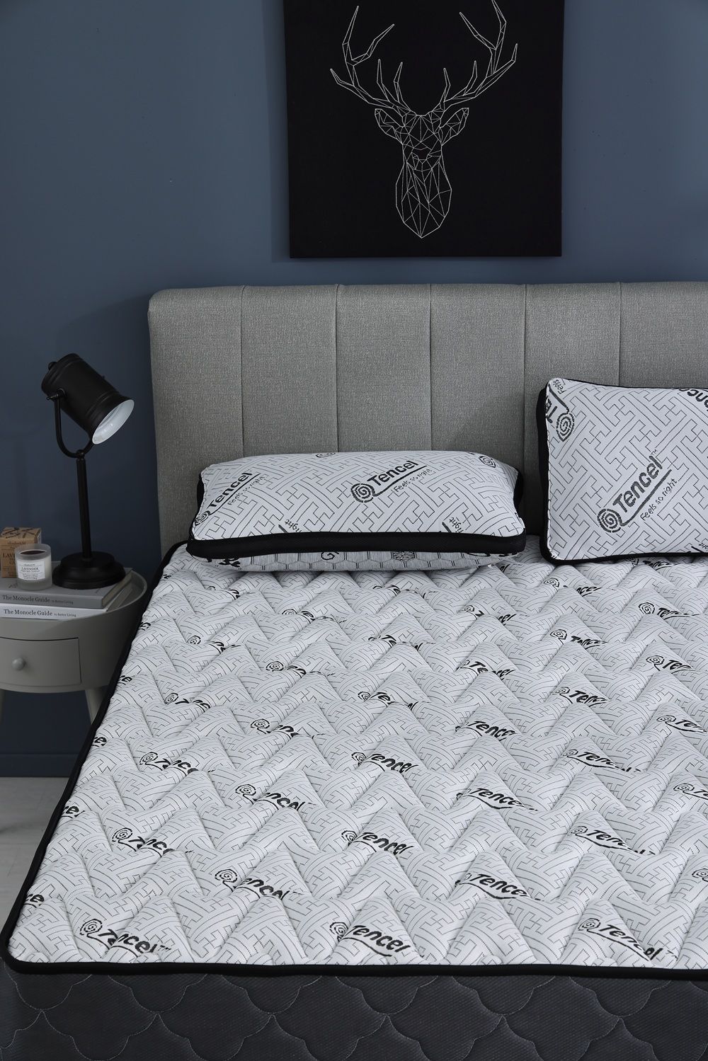 Romsey 五星級獨立筒天絲天然乳膠厚床墊，單人加大 105cmX186cm