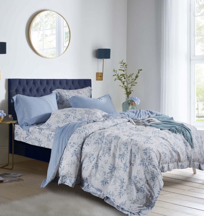 Romsey 五星級萊賽爾科技纖維床包組(仲夏夜漫舞)，加大尺寸