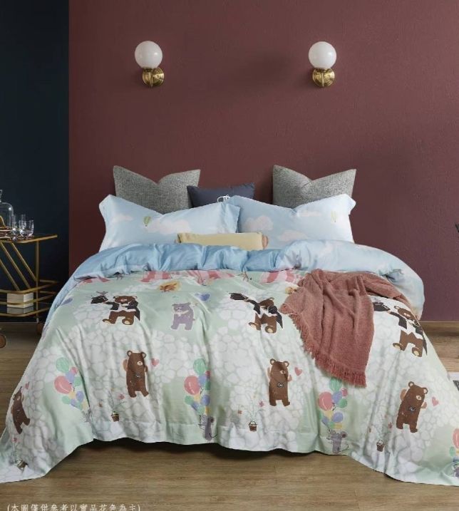 Romsey五星級萊賽爾科技纖維床包組(派對嘉年華)，單人尺寸