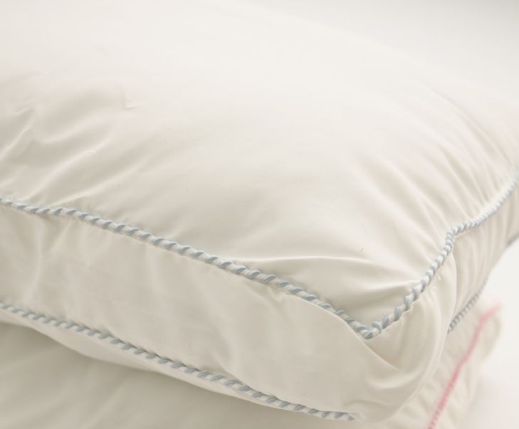 五星級Microlite科技纖維兒童枕-雙邊50cm*30cm-藍線