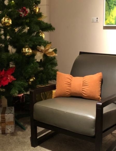 Romsey Bedding 五星級尊品蝴蝶午安護腰枕(橘色)