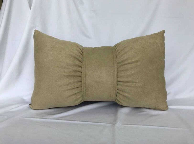 Romsey 五星級可水洗科技蝴蝶午安護腰枕，雙色 (歐洲麂皮)，Microlite-MF77® 德國技術科技纖維 inside