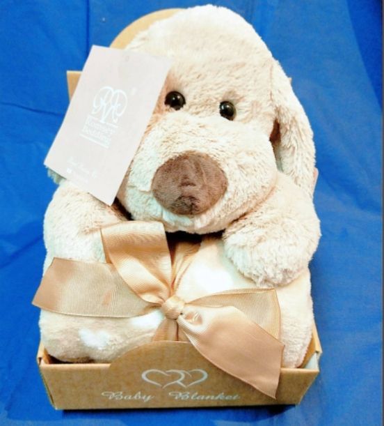 Romsey超細科技纖維帕米狗玩偶毯