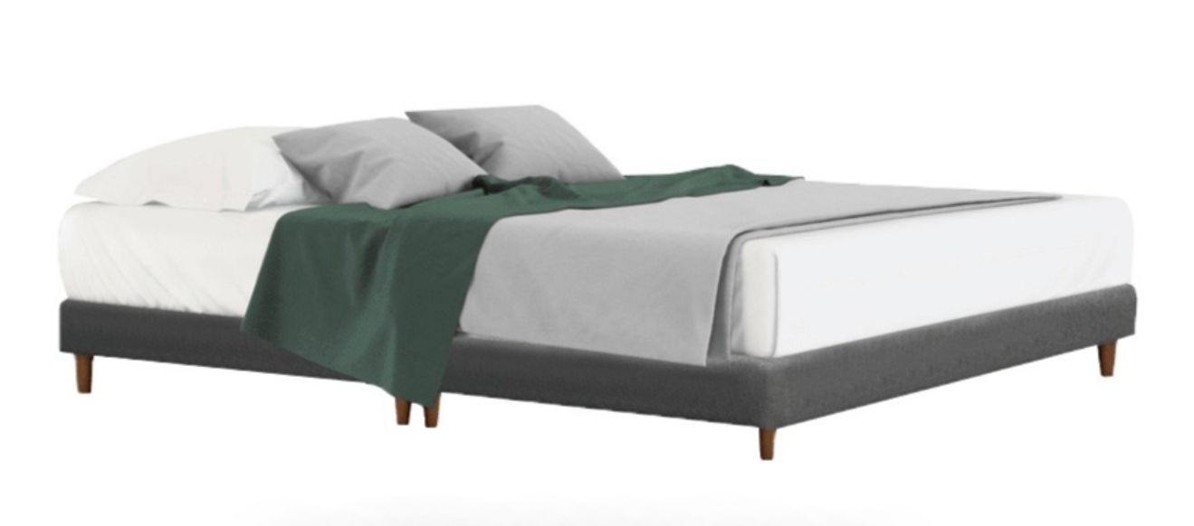 Morbido 五星級德國舒柔合成乳膠皮革木箱骨架下墊，雙人特大180*210 cm