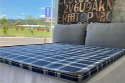 Morbido五星級天然乳膠薄床墊(蘇格蘭時尚薄床墊),雙人(5x6.2)